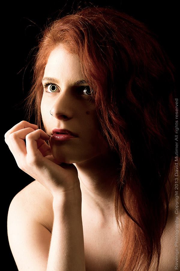 Female model photo shoot of Len3 by Revenge Photography in Melbourne