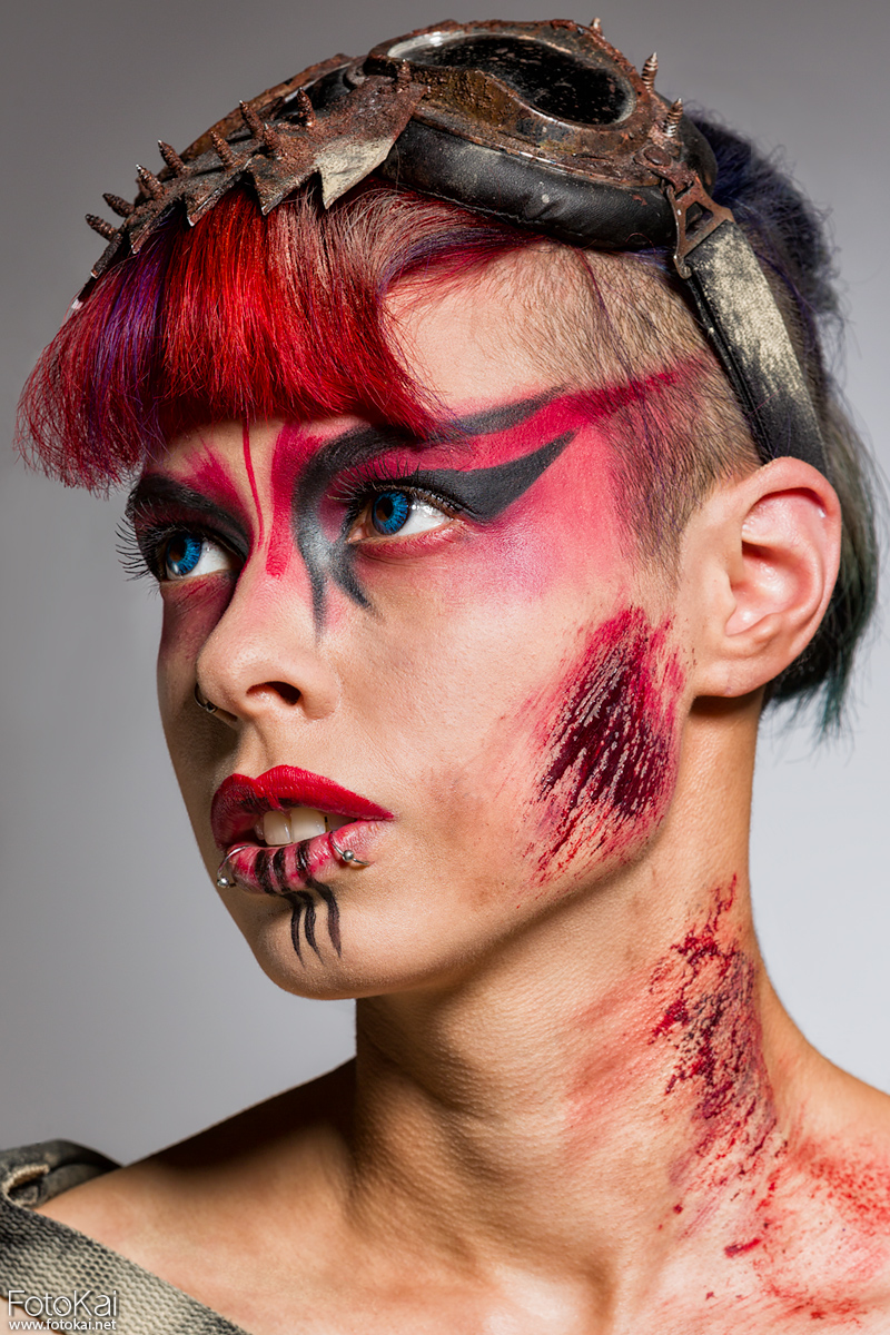 Male model photo shoot of Azzy X by FotoKai, makeup by Melanie Leandro