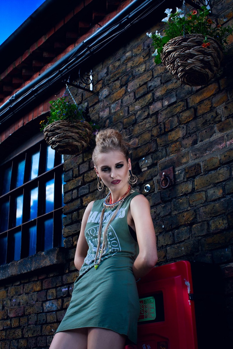 Female model photo shoot of Poppy Kerr in Camden, London