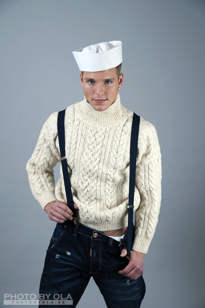 Male model photo shoot of Dennis Tranberg by Photo By Ola in Stockholm, LA-studio