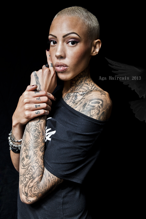 Female model photo shoot of Aga Hairesis in London