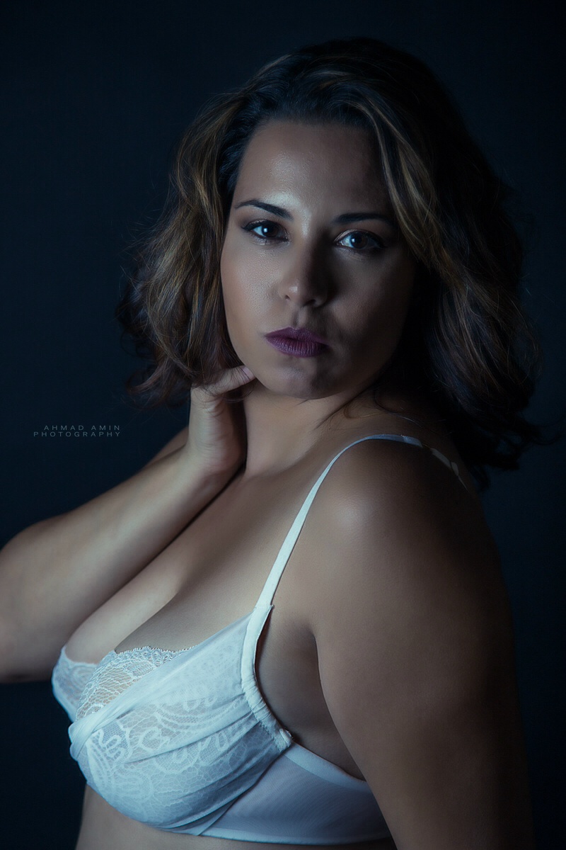 Female model photo shoot of Shantel SantP  by Ahmad Amin Photography, makeup by Bre Beauty Services