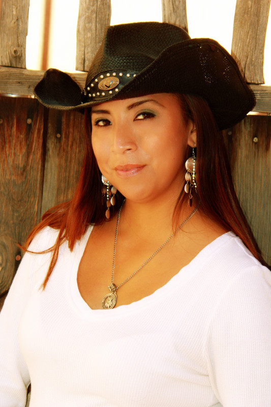 Female model photo shoot of GigiLuv by Dave Dell in Old town  New Mexico