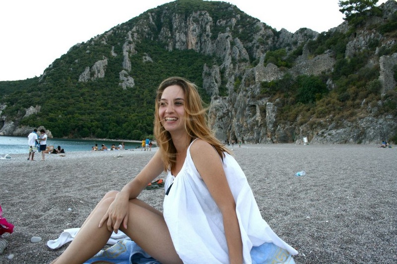 Female model photo shoot of Yonca K in Antalya