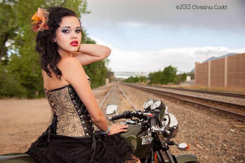 Female model photo shoot of Christina Codd and Kittie Kosmetic in Colorado Springs