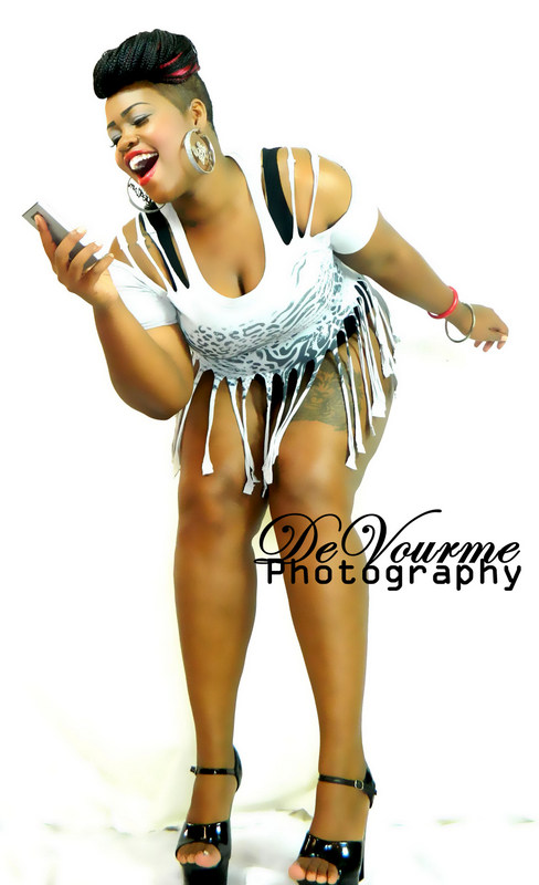Female model photo shoot of DSnickas  by DeVourMee Fashion and Photography