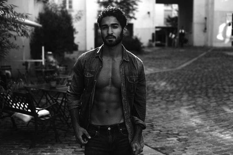 Male model photo shoot of Dev erase in Paris