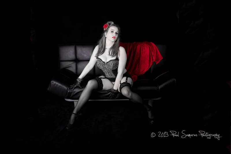 Female model photo shoot of Elizabeth     LADY LUST by Paul SamarasPhotography