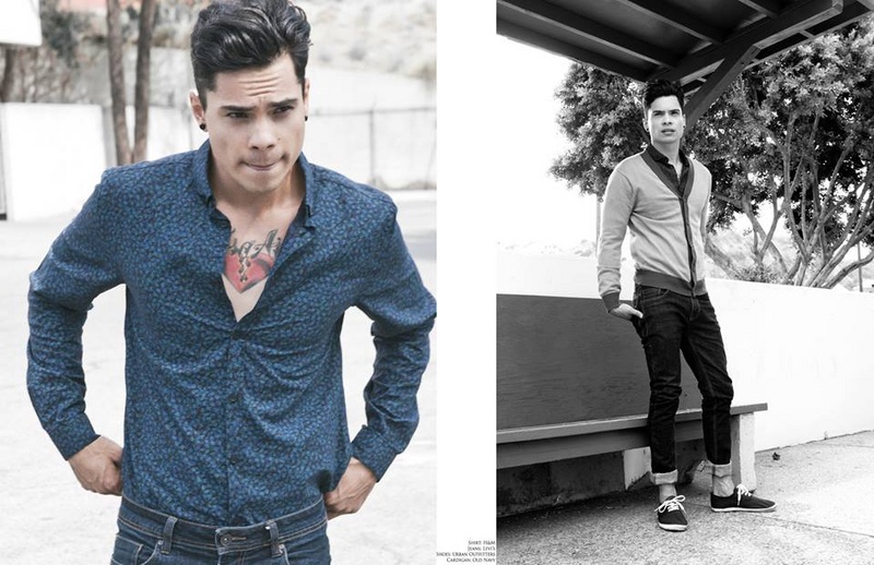 Male model photo shoot of Louis Anthoni Soriano in Los Angeles