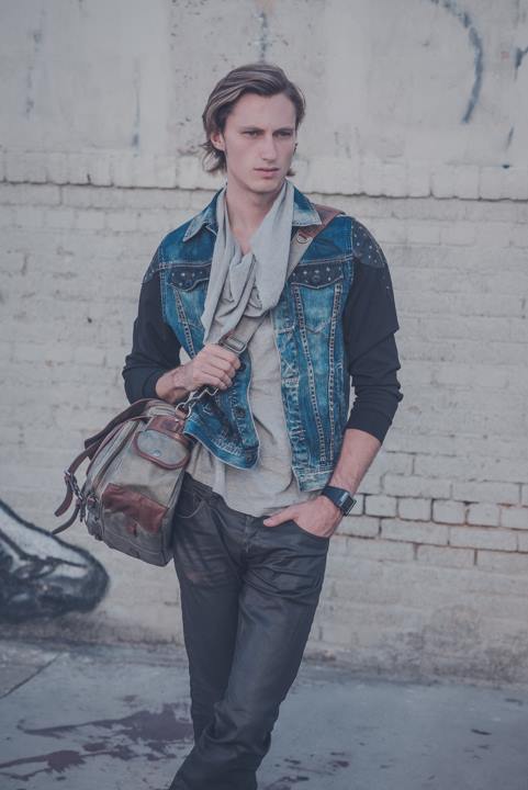 Male model photo shoot of Aaron Mann by Mariusz Jeglinski in Downtown LA