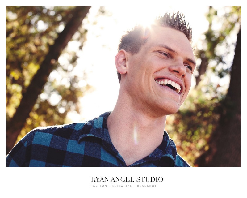 Male model photo shoot of Ryan Angel Studio in Sacramento, CA