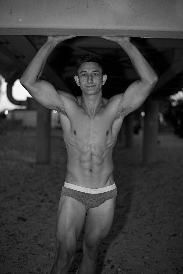 Male model photo shoot of Aleks Mihic 