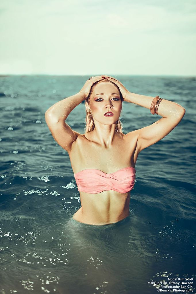 Female model photo shoot of KimScott by Bencks