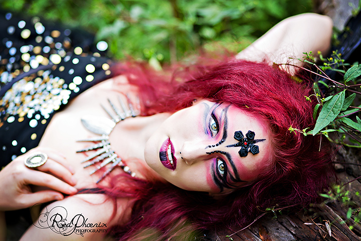 Female model photo shoot of RedPhoenix Photography in Gembrook