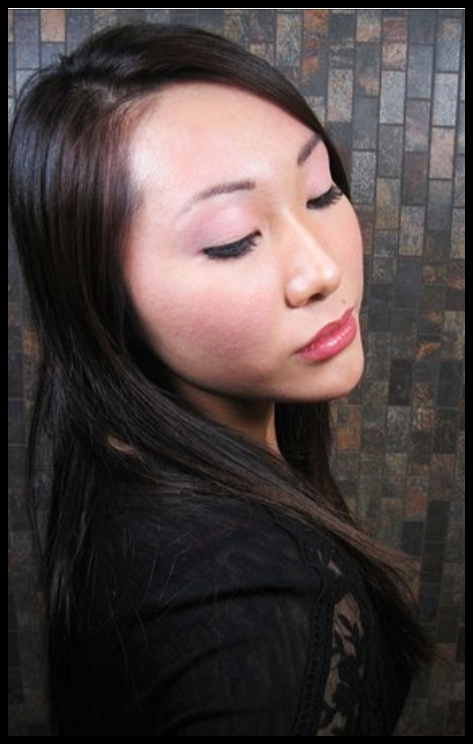 Female model photo shoot of Sham Makeup Artist in Calgary