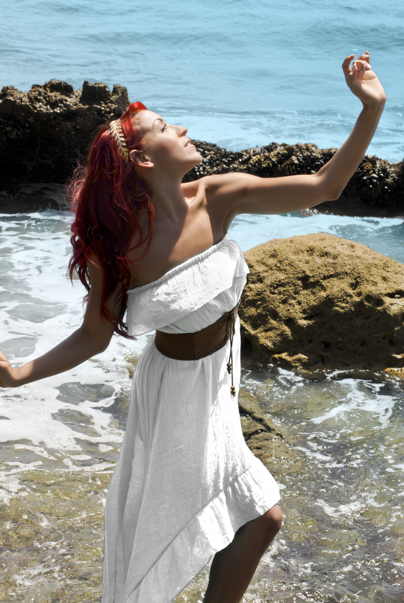Female model photo shoot of Brenda Jill Castillo in Laguna Beach
