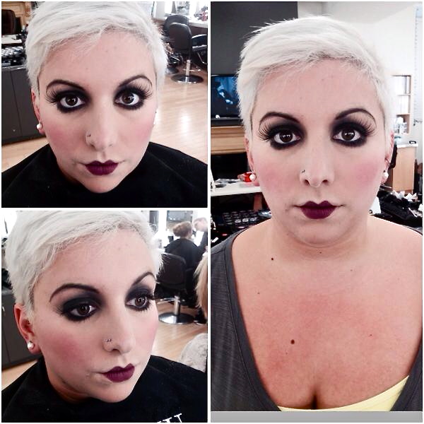 Female model photo shoot of Babs Makeup in C|MU