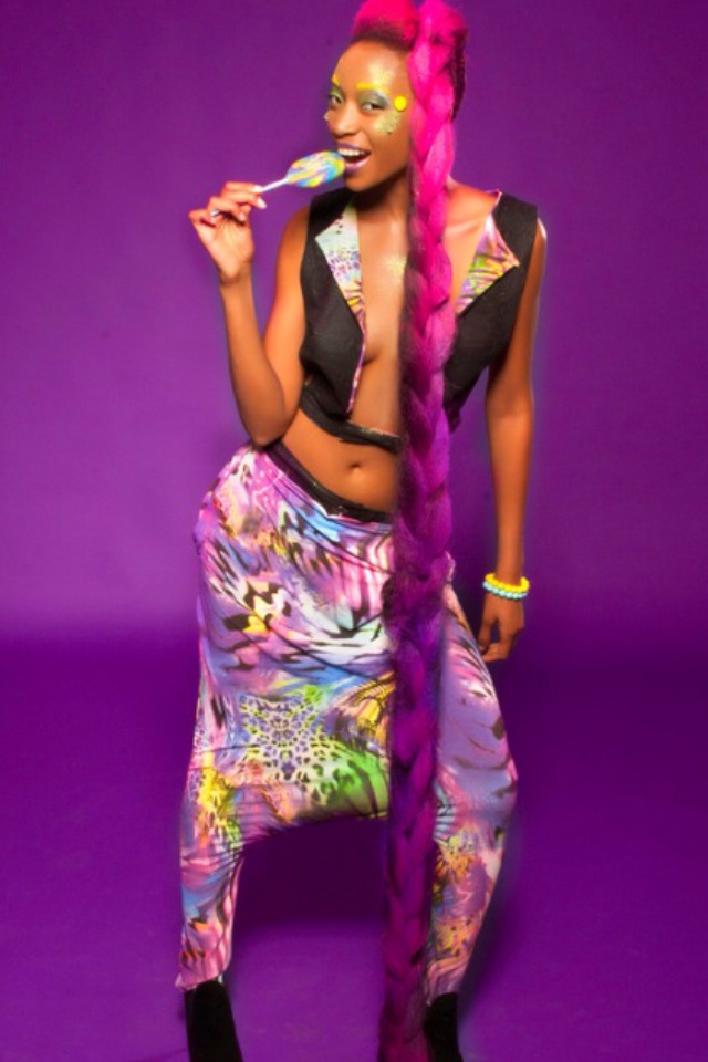 Female model photo shoot of Swarey Designs in Queens