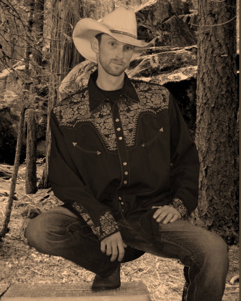 Male model photo shoot of Cowboy Jeramiha in ABQ, NM
