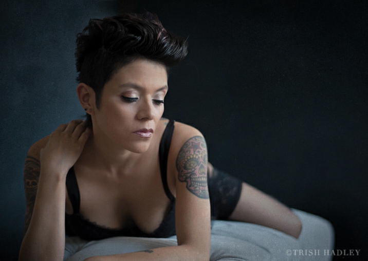 Female model photo shoot of MedusaInMI by trish hadley