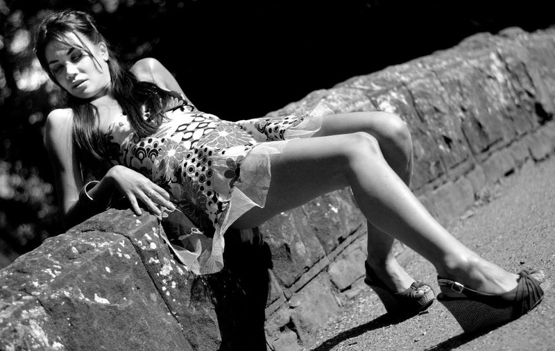 Female model photo shoot of M Teschner in Jesmond Dene