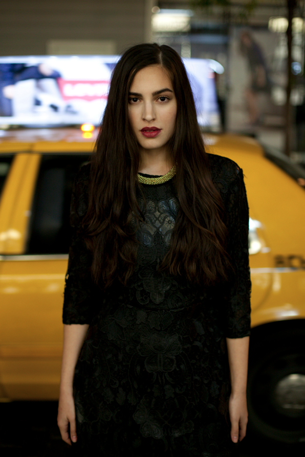 Female model photo shoot of Christina E Andrew  in Soho, NY, NY
