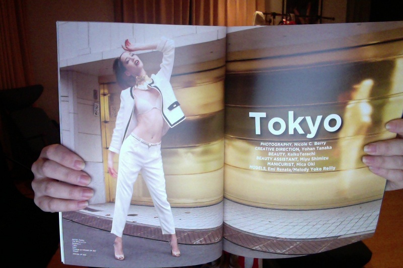 Female model photo shoot of Nicole Berry in TOKYO