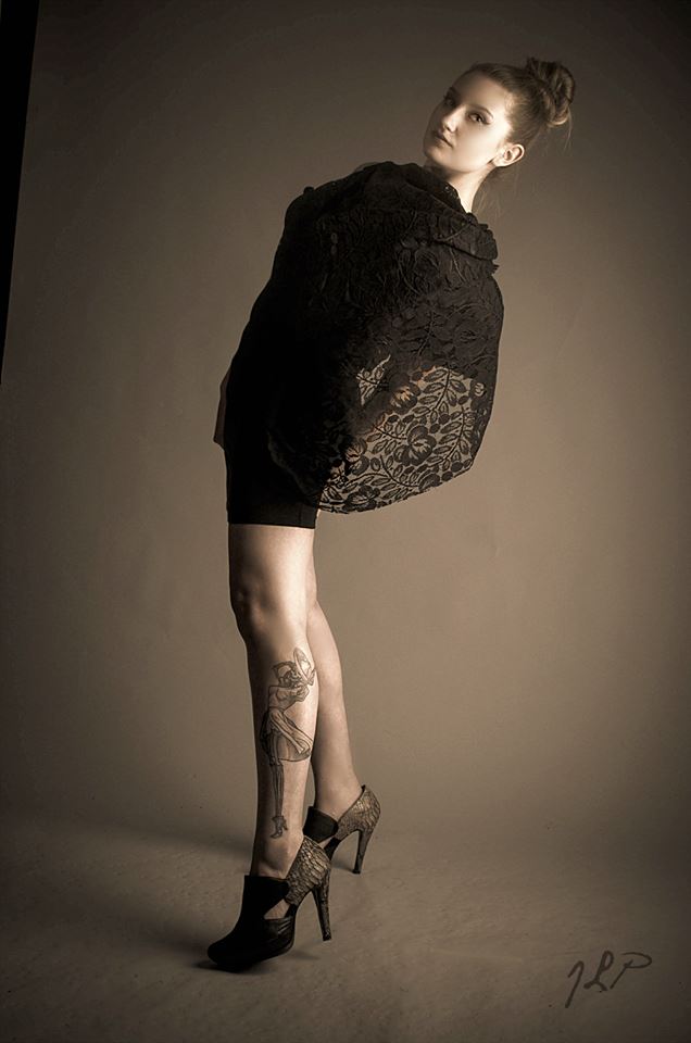Female model photo shoot of Ashley Train in obscura Studios; Quincy, MA