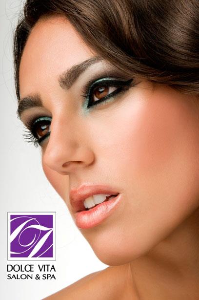 Female model photo shoot of Tousif T Makeup Artist in Dolce Vita Salon and Spa
