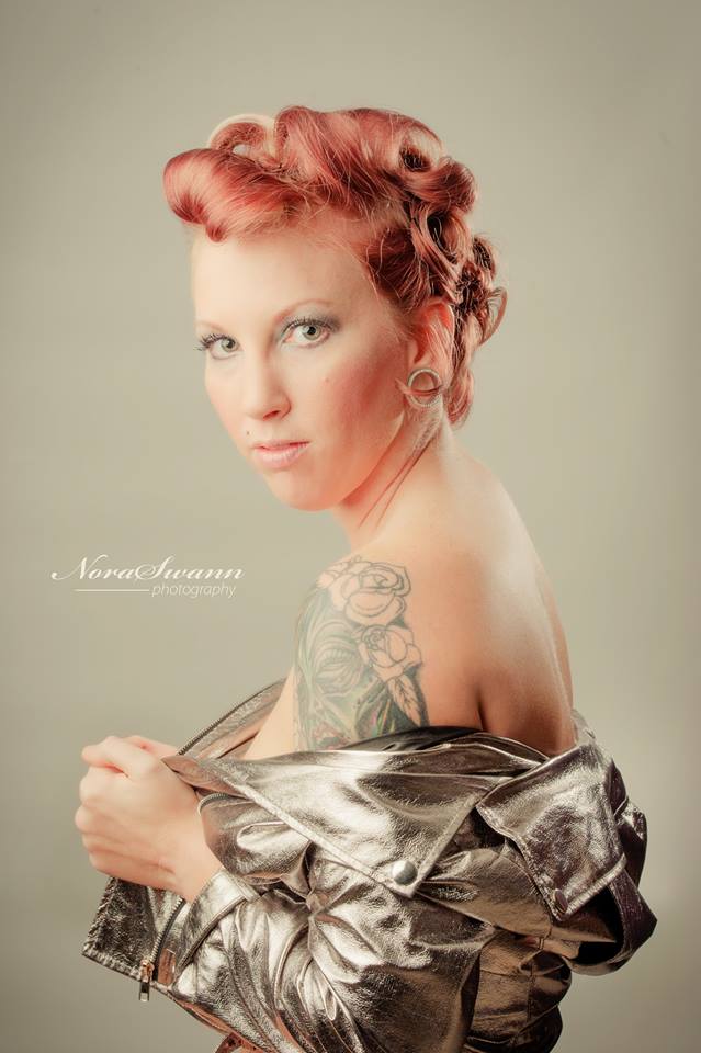 Female model photo shoot of Nora Swann Photography