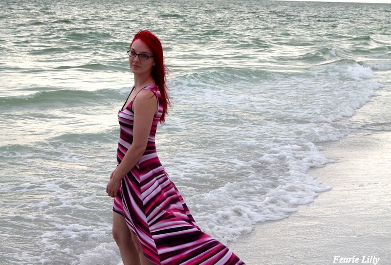 Female model photo shoot of Greta Twist in Lido Key, FL