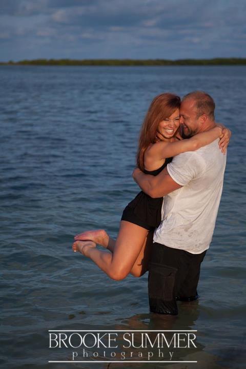 Female and Male model photo shoot of Tricia Ashley and Dr J in Honeymoon Island, St. Petersburg, FL