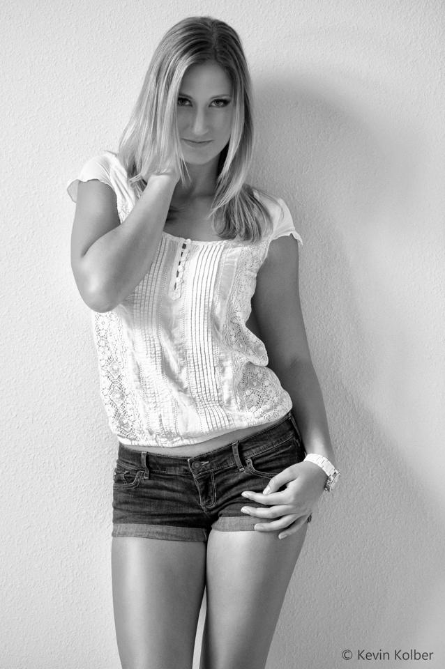 Female model photo shoot of mikela bailey model by Kevin Kolber