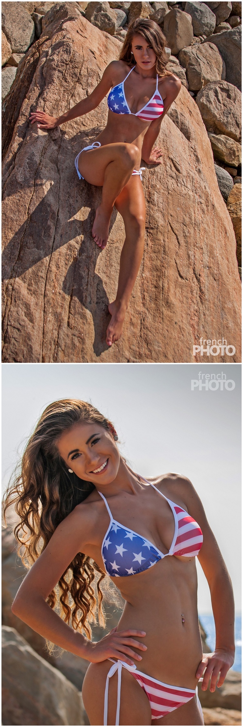 Male and Female model photo shoot of frenchPHOTO and Jessica Chudy in Hammonasset Beach State Park