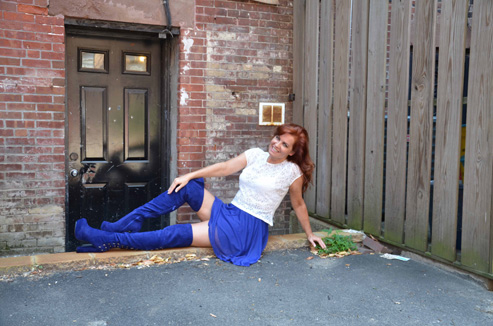 Female model photo shoot of Gitte by Southern NE Photography in Boston MA