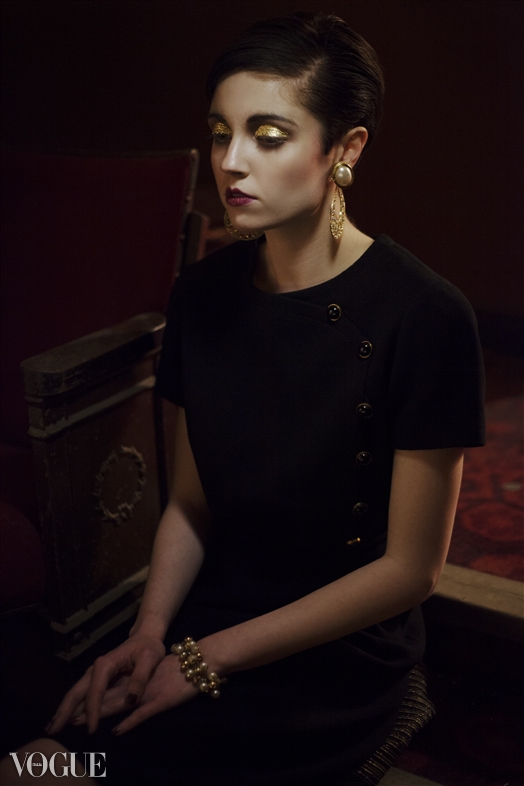 Female model photo shoot of AGNES KOTWINSKA in London