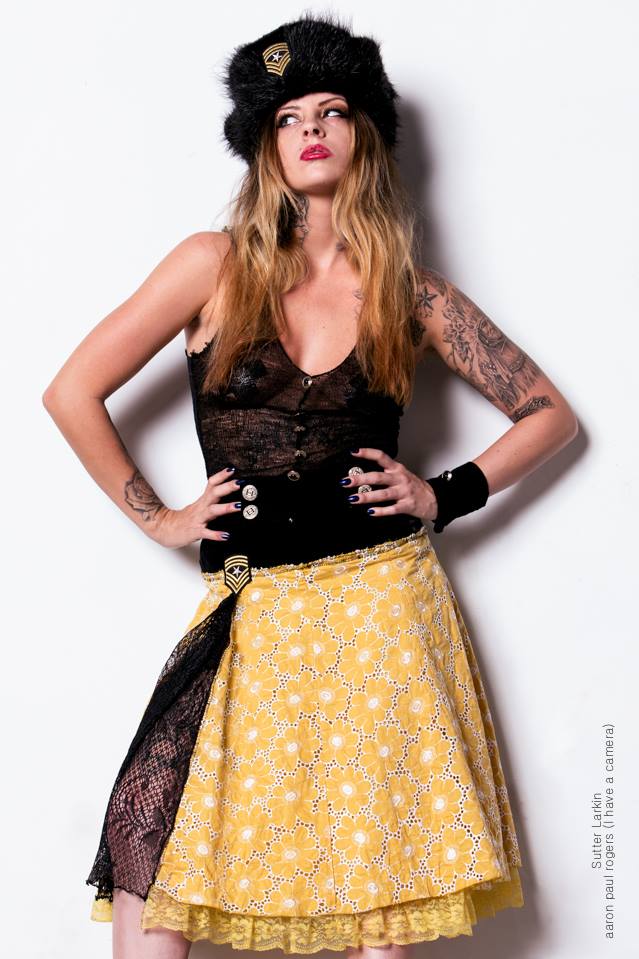 Female model photo shoot of Sutter Larkin and ashley pert by Aaron Paul Rogers