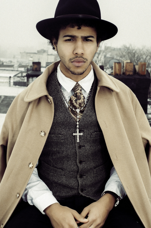 Male model photo shoot of Malcolm Jamal in Breuklyn NYC