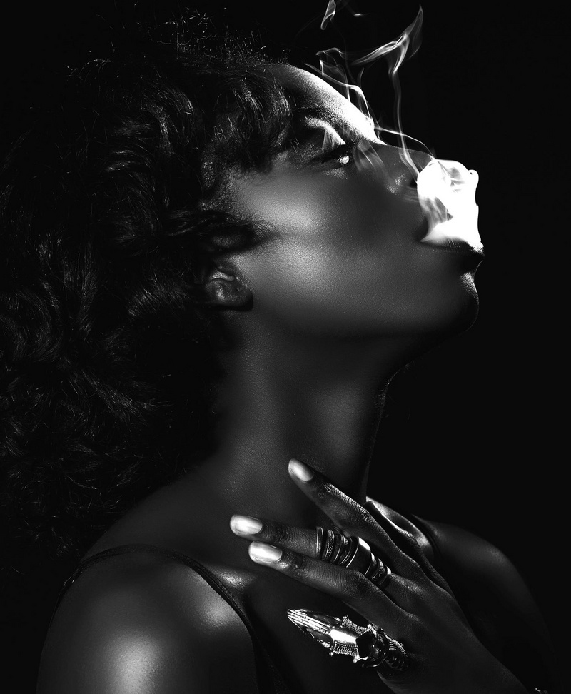 Female model photo shoot of Demi Grace, makeup by Mikel Cain - Celeb MUA