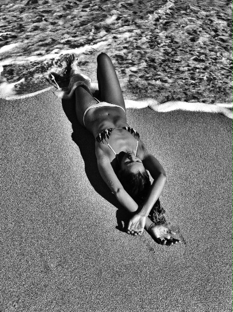 Female model photo shoot of Anela B in Secret Beach