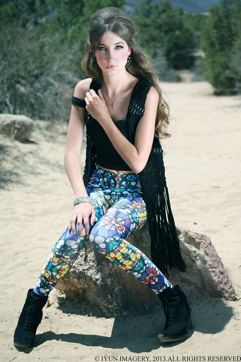 Female model photo shoot of Iyun Imagery in Vasquez Rocks