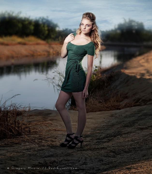 Female model photo shoot of Danee Hall in Hanford, California