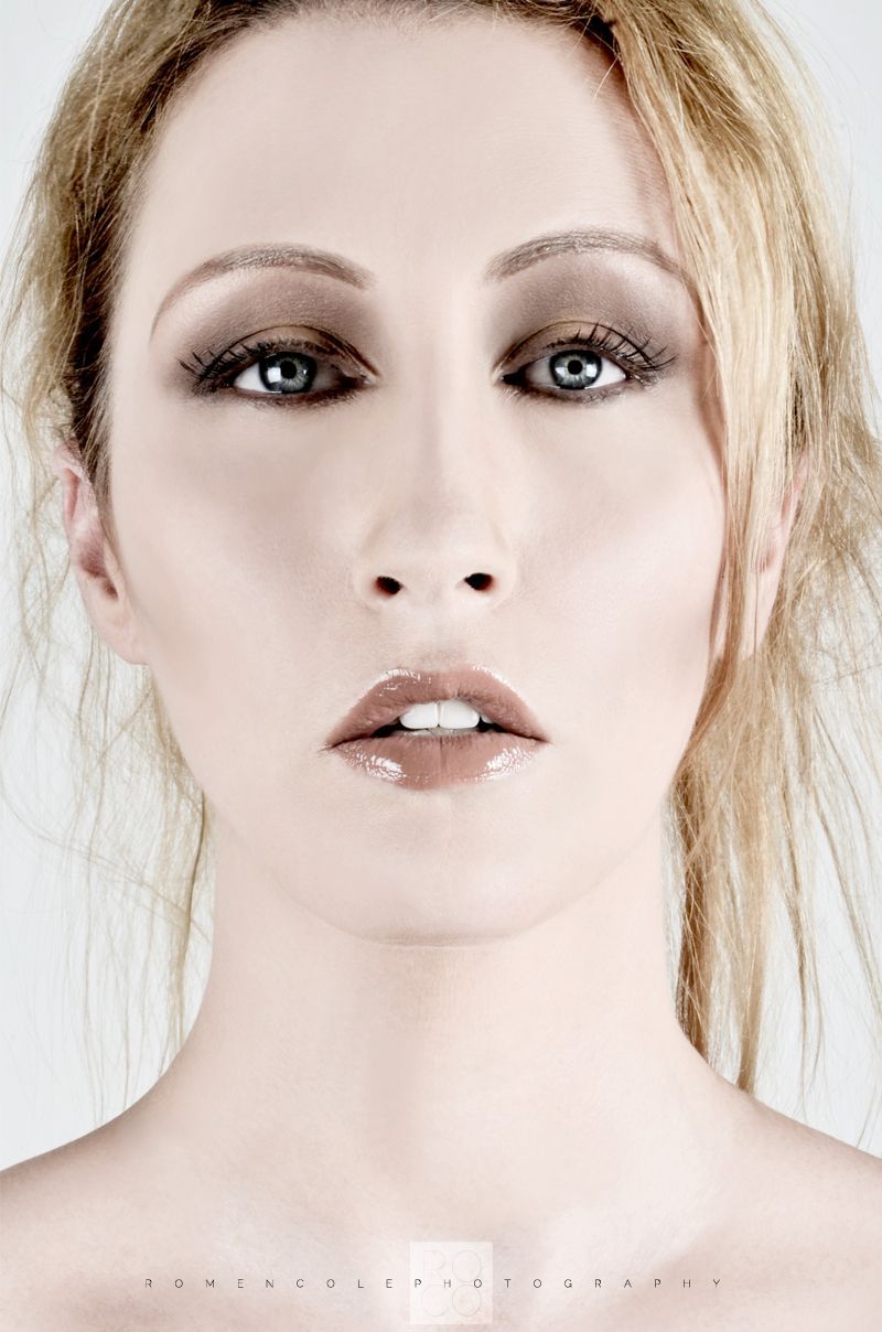 Female model photo shoot of Joleen Green by romen cole, makeup by Hazel Eyed Queen