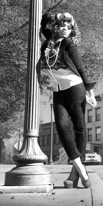 Female model photo shoot of KatrinaJeen in Downtown Greensboro, NC