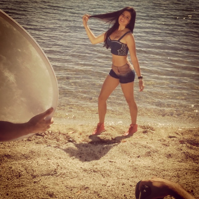 Female model photo shoot of Maleja in Aventura FL