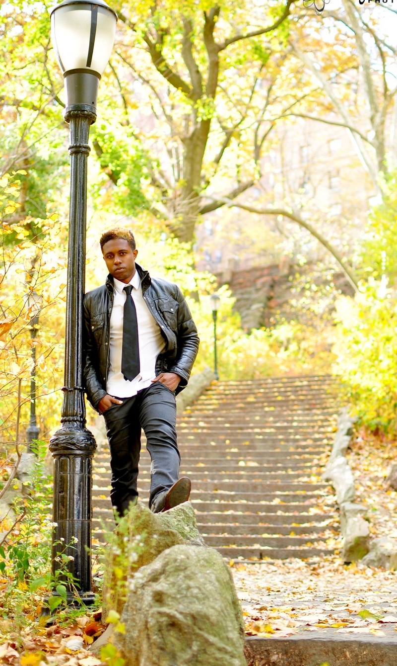 Male model photo shoot of Ziy Santana by Fairrose Portraits in Harlem
