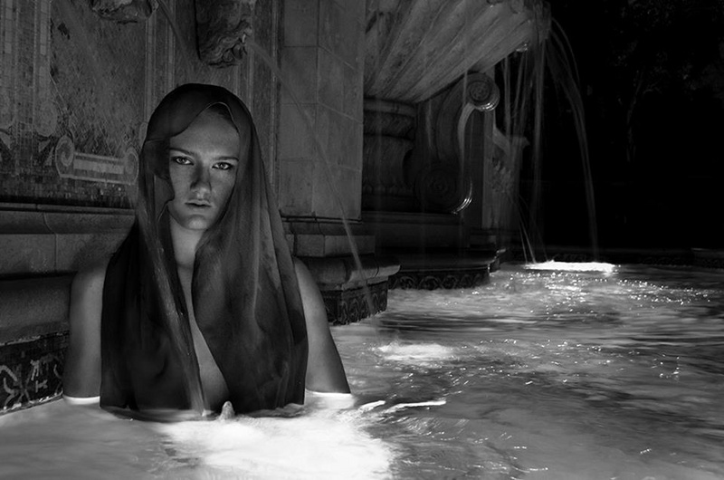 Female model photo shoot of Malia Aniston by Patrick Brassard