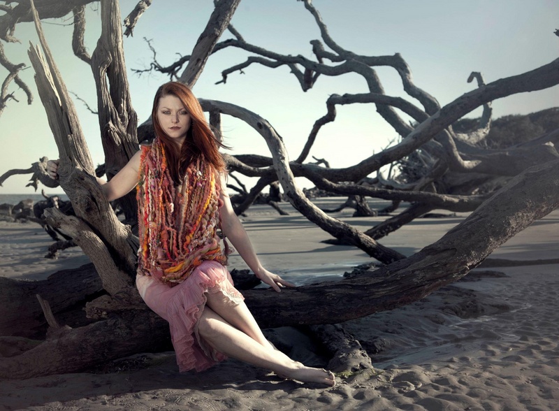 Female model photo shoot of Spun Angel by Jenna Schreck in Golden Isles Island off of Brunswick, GA
