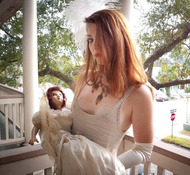 Female model photo shoot of Spun Angel in Savannah, GA