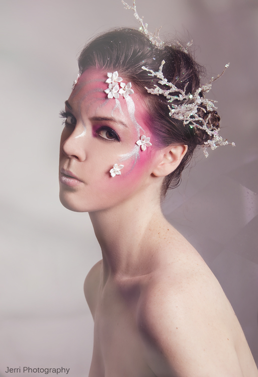 Female model photo shoot of Briana Lamb by Jerri Photography, makeup by Dustin Sean Lazenby
